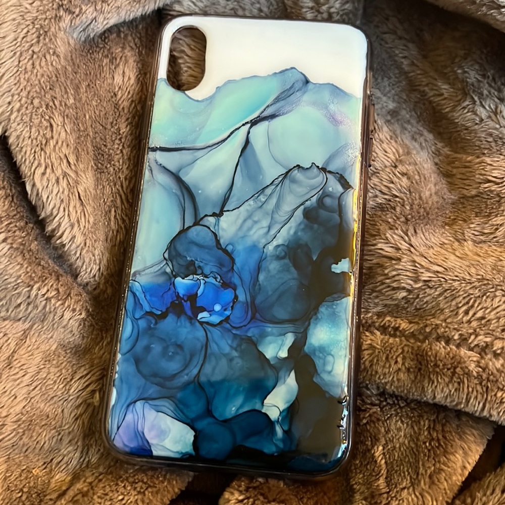Ink Resin iPhone Case XS Max by EJ.Artistry